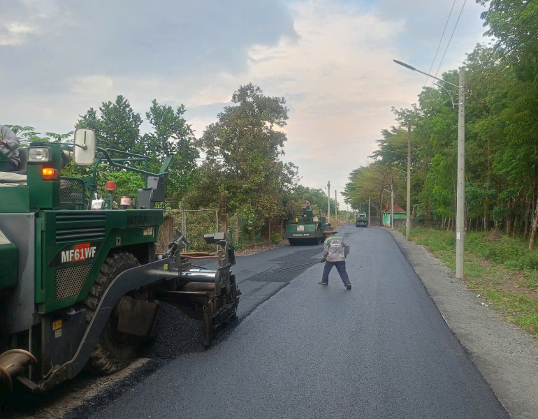 Thi công đường Bình Dương 